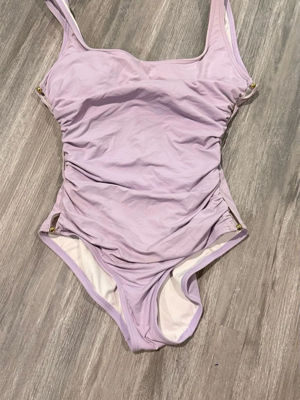 Lavender One-Piece Swimsuit